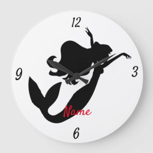 Reloj Redondo Grande Sirena a bordo de la silueta Thunder_Cove