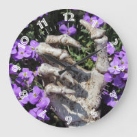 Skelethand - Gothic, Wanduhr/