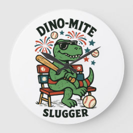 Reloj Redondo Grande Slugger