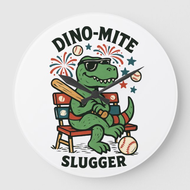 Reloj Redondo Grande Slugger (Anverso)