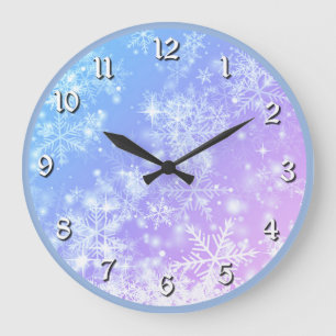 Reloj Redondo Grande Snowflake Winset
