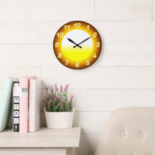 Reloj Redondo Grande Sol