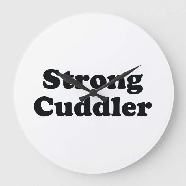 Reloj Redondo Grande Sólido Cuddler (Anverso)