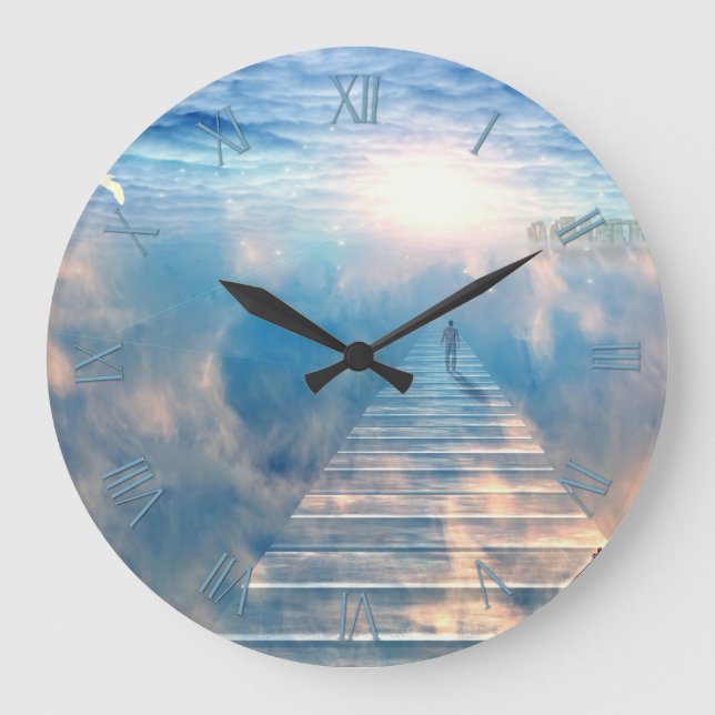 Reloj Redondo Grande Somos eternos (Anverso)