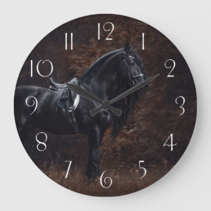 Reloj Redondo Grande Sorprendente elegante vestido deportivo Stallion f