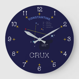 Reloj Redondo Grande Southern Hemisphere Constellation Crux