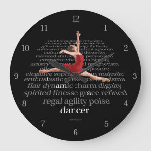 Reloj Redondo Grande Soy bailarín