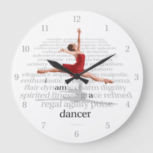 Reloj Redondo Grande Soy Bailarina