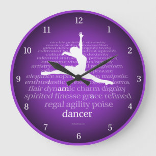 Reloj Redondo Grande Soy Bailarina