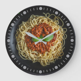 Reloj Redondo Grande Spaghetti