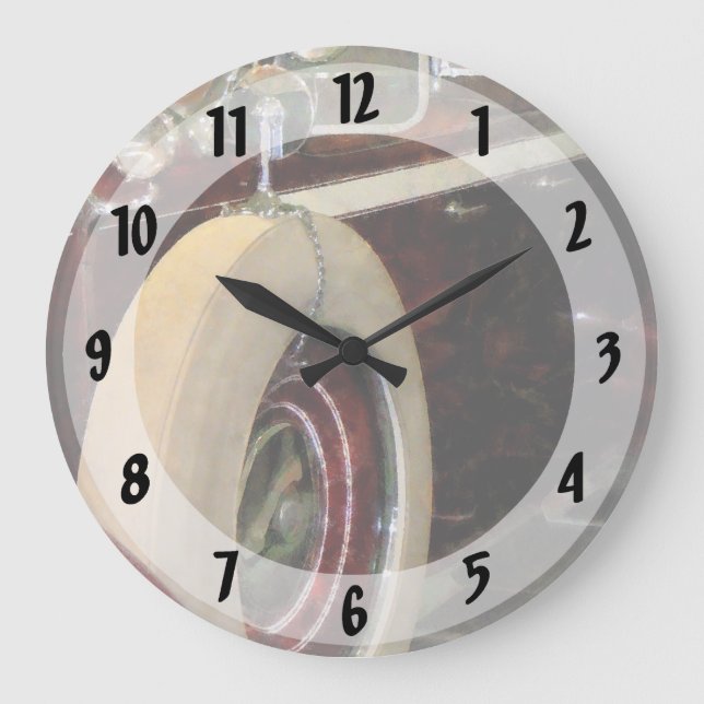 Reloj Redondo Grande Spare Tire (Anverso)