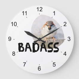 Reloj Redondo Grande Sparrow - Badass
