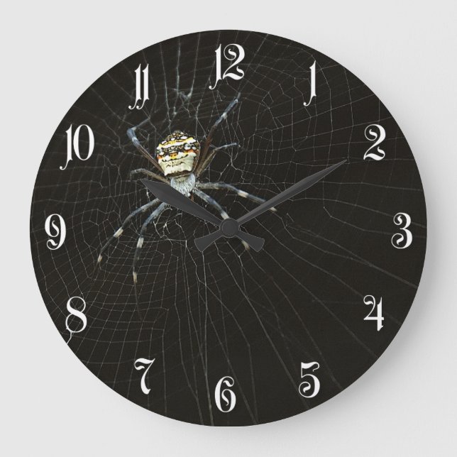 Reloj Redondo Grande Spider (Anverso)
