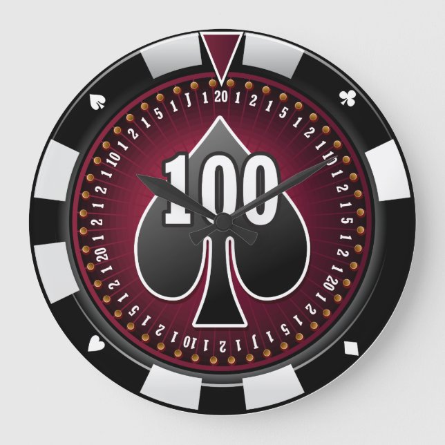 Reloj Redondo Grande Spin 3 Wall Clocks (Anverso)