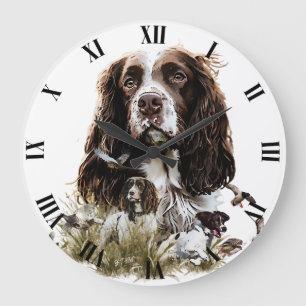 Reloj Redondo Grande Springer Spaniel