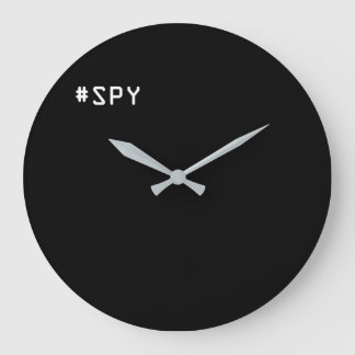 Reloj Redondo Grande #SPY - Wall Clock