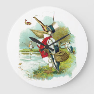 RELOJ REDONDO GRANDE SR. PELICAN FISHING