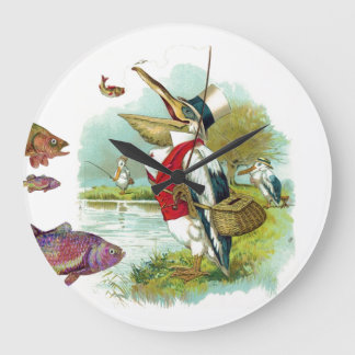 RELOJ REDONDO GRANDE SR. PELICAN FISHING