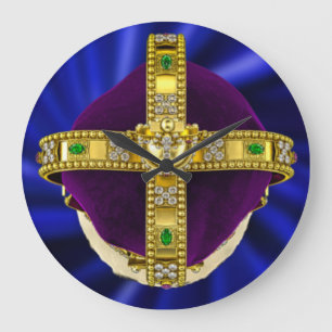 Reloj Redondo Grande St Edwards Crown with Fur