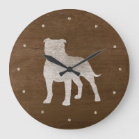 Staffordshire Bull Terrier Silhouette