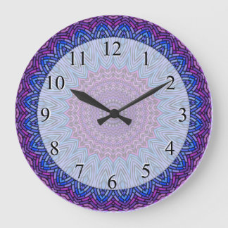 Reloj Redondo Grande StainGlass Mandala
