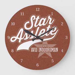 Reloj Redondo Grande Star Asslete (Avid Indoorsman)
