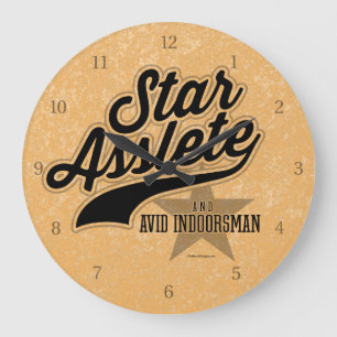 Reloj Redondo Grande Star Asslete (Avid Indoorsman)