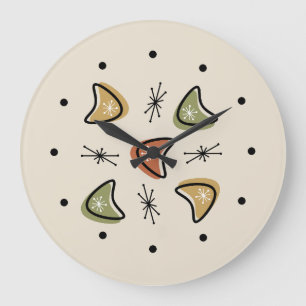 Reloj Redondo Grande Starburst de Boomerangs
