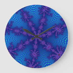 Reloj Redondo Grande Starburst oceánico