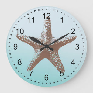 Reloj Redondo Grande Starfish