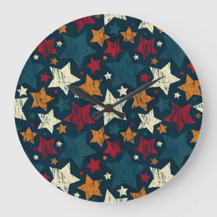 Reloj Redondo Grande Starry Night Chaos