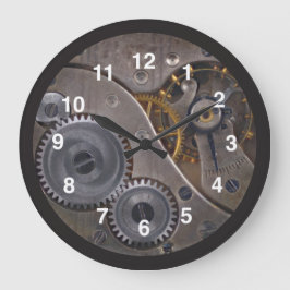 Reloj Redondo Grande Steampunk Gears divertido Ab cool Reloj grande