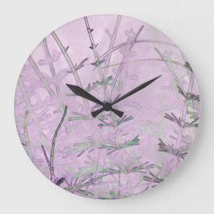 Reloj Redondo Grande Stems - Digital Artwork