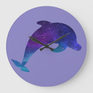 Reloj Redondo Grande Sterne Galaxis Delphin Stars Galaxy Dolphin