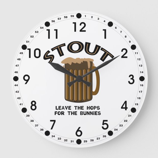 Reloj Redondo Grande Stout (Anverso)