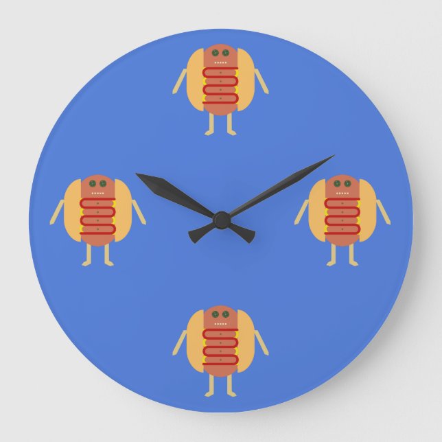 Reloj Redondo Grande Stubby Lil Weenie (Anverso)