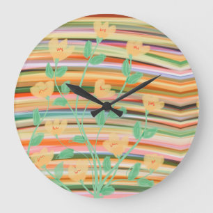 Reloj Redondo Grande Stylish Modern Clock