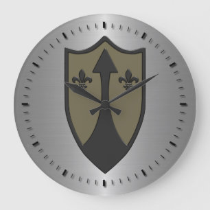 Reloj Redondo Grande Subduo 72ª Brigada Ordnance Parche COMZEUR/TASCOM