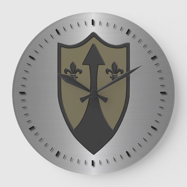 Reloj Redondo Grande Subduo 72ª Brigada Ordnance Parche COMZEUR/TASCOM (Anverso)