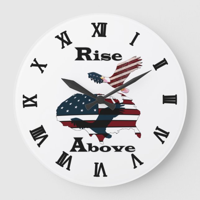 Reloj Redondo Grande Subir por encima (Anverso)