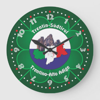 Reloj Redondo Grande Südtirol - Alto Adige - Italien - Italia Uhr