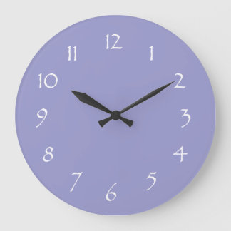 Reloj Redondo Grande Sueño de lavanda