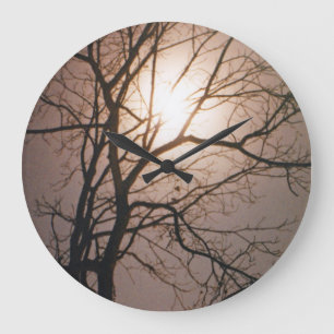 Reloj Redondo Grande Sueño de luna