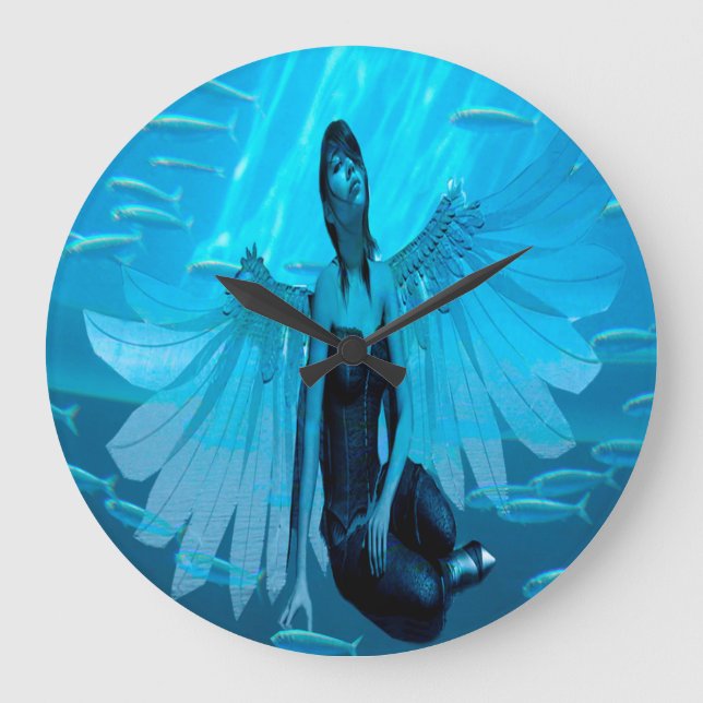 Reloj Redondo Grande Sueño oceánico (Anverso)