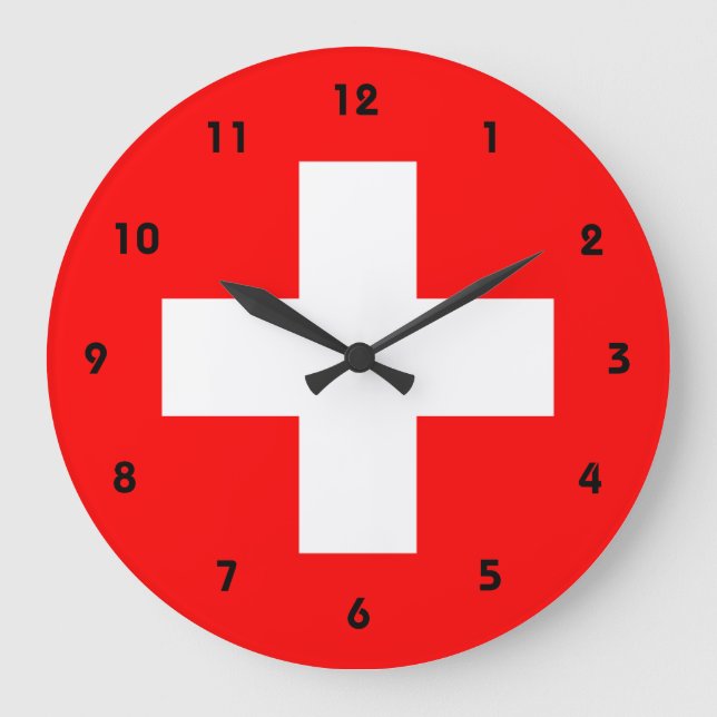Reloj Redondo Grande Suiza (Anverso)
