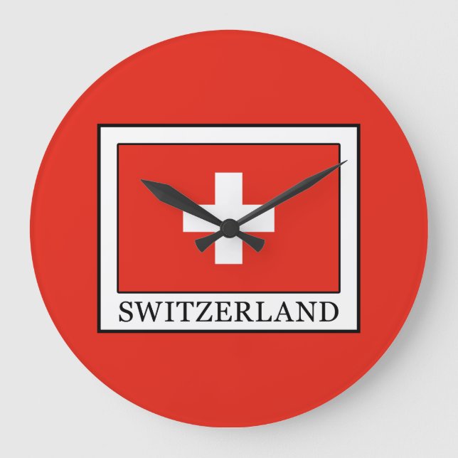 Reloj Redondo Grande Suiza (Anverso)