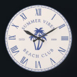 Reloj Redondo Grande Summer Vibes<br><div class="desc">🖤</div>