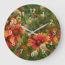 Reloj Redondo Grande Summertime Floral