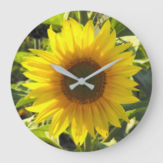 Reloj Redondo Grande Sunflower Glow