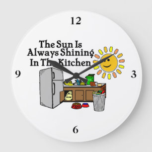Reloj Redondo Grande Sunny Kitchen